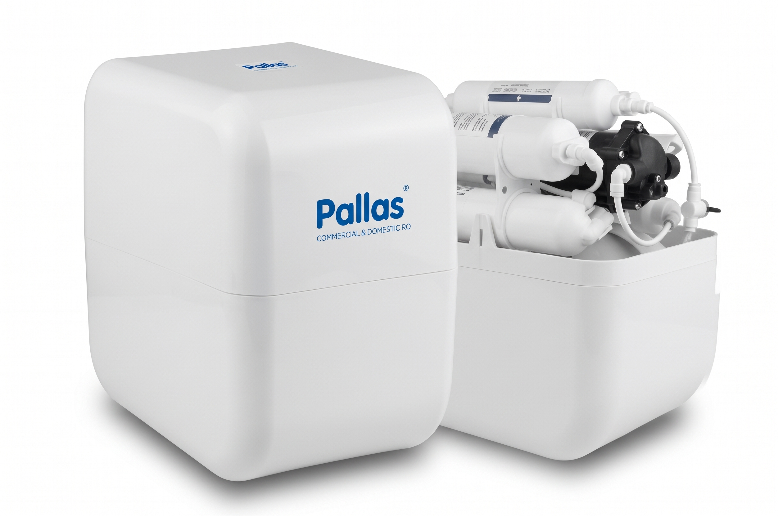 Pallas 5 kademeli kapalı kasa su arıtma cihazı